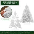 thumbnail image 3 of Árbol de Navidad Casafield abeto blanco 2,3 m con soporte de metal, 3 of 7