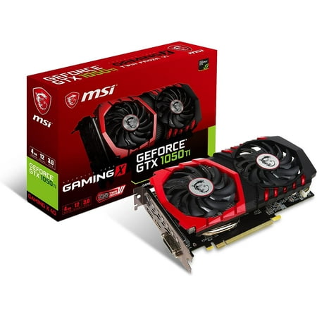 MSI GeForce GTX 1050 Ti Gaming graphics card with Twin Frozr VI cooling system Refurbished