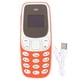 thumbnail image 1 of El teléfono más pequeño del mundo con manos libres, Bluetooth, marcador, tarjeta SIM dual, GSM, desbloqueado, 2 en 1, mini teléfono móvil naranja, 1 of 10