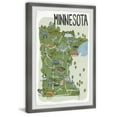 thumbnail image 2 of Marmont Hill Green Minnesota Spots Framed Wall Art, 8" x 12", 2 of 6