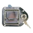thumbnail image 3 of (2 Pack) Truck Tool Box Latch Replacement Lock w/ Keyed Alike Keys - 4-3/8"x3-1/4" Stainless Steel Tool Box Lock Replacement Handle for Trucks, RV, Trailer, UTV, ATV, 3 of 9