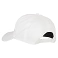 thumbnail image 3 of Camping Hair Don't Care with fire Embroidered Solid Cotton Pro Cap - White OSFM, 3 of 5