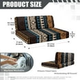 thumbnail image 7 of Uorisanigo 2 Pcs Tribal Aztec RV Dinette Cushion Covers Elastic Camper Cushion Slipcover Stretch Sofa Furniture ProtectorEasy to Install Machine Washable(1 Bench & 1 Backrest Cover), 7 of 7