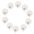 thumbnail image 4 of 10 Piezas Globo de Látex Party Ave Ciervo Fiesta Decoración Boda Estrella Confeti Sunnimix Globo confeti, 4 of 8