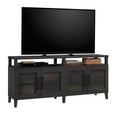 thumbnail image 2 of Pemberly Row Engineered Wood Entertainment Credenza in Raven Oak Finish, 2 of 16