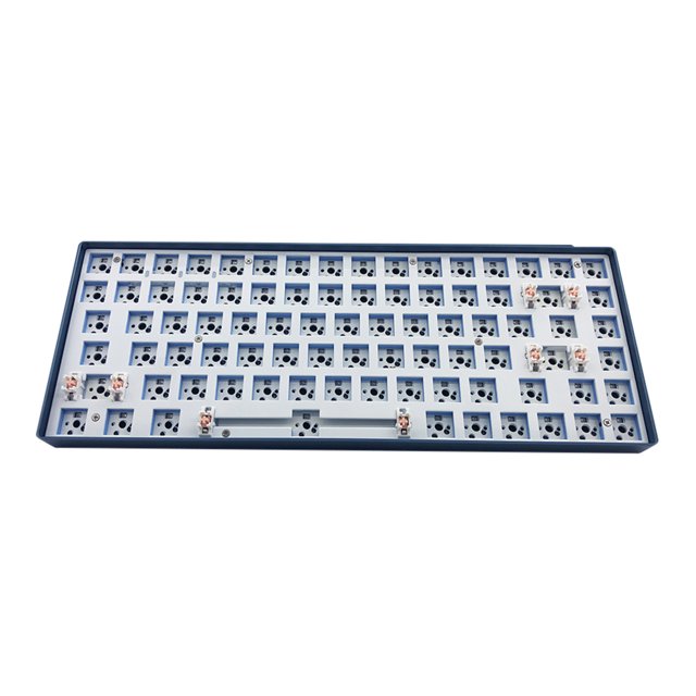 Teclado mecánico de 84 teclas RGB Light NKRO Teclado mecánico con cable para escritorio