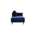 thumbnail image 3 of Chaise lounge brazo derecho Levanto pata nogal - Azul oscuro WEIK Levanto, 3 of 7