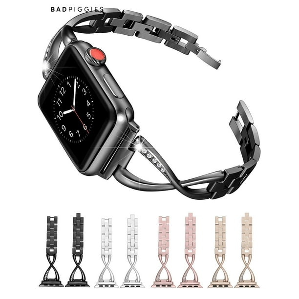 BadPiggies Stainless Steel Replacement Watch Band iWatch Wristband for