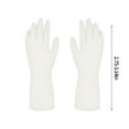 thumbnail image 3 of Xecvkr Disposable Clear Plastic Gloves 100 Count Food Grade TPE Kitchen Gloves for Cooking Baking Cleaning and Hair Dying Latex Free Powder Free Ambidextrous One Size Fits All, 3 of 9