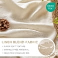 thumbnail image 3 of Cortinas Joydeco Beige Boho 160x160 cm 2 Paneles Semi Translúcidas, 3 of 8