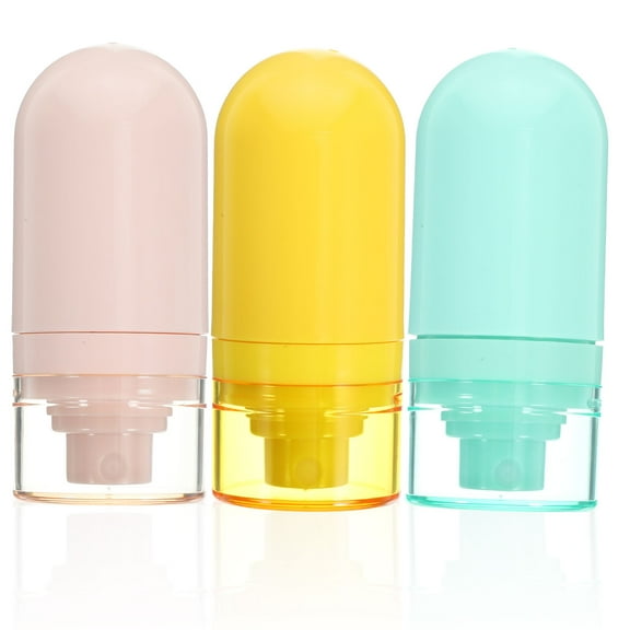 Worgeous 3pcs Travel Size Bottles Empty Bottles Toiletries Containers for Shampoo Lotion(30ml)