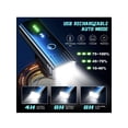 thumbnail image 3 of 3000LM USB Rechargeable Bike Light, 3 LED Super Bright Bicycle Lights Headlight Front Light IPX5 Waterproof Bike Headlamp w/ free Taillight 5-Switch Modes Cycling Flashlight Night Riding Hiking Camp, 3 of 7