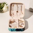 thumbnail image 6 of Platypus Travel Portable Square Jewelry Organizer Box - Earring Holder, Ring, Necklace, Bracelet Storage - Suitable for Girls and Women - Jewelry Stand, Jewelry Boxes, 6 of 6