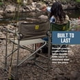 thumbnail image 4 of Slumberjack SJK Big Steel Padded Camping Portable Arm Chair Weight Capacity 325lbs for Adults, 4 of 6