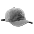 thumbnail image 2 of XIAOCHA Women's Cartoon Embroidered Dad Hat Adjustable Hat Band Daily Outdoor Ball Cap,Grey, 2 of 4