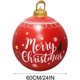 thumbnail image 3 of Venta de bolas inflables de Navidad, 60 cm, grandes, para exteriores, de PVC, para Navidad, inflables gigantes, reutilizables, muñecos de nieve de Papá Noel, para decoración de jardín y patio de Navid, 3 of 6
