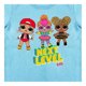 thumbnail image 2 of Playera Para Niña MGA Entertainment L.O.L Cuello Redondo Manga Corta Talla 6 Azul Cielo, 2 of 2