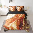 thumbnail image 2 of YST Marble Comforter Set, 7-Piece, Modern Abstract, Full, Stone Pattern, Watercolor, Foil Print, 2 of 4