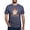 Heather Navy, variant on - Boo Haw: Playful Ghostly Design Men's Deluxe T Shirt - Mens Tri-blend T-Shirt