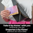 thumbnail image 2 of U by Kotex Balance Ultra Thin Pads with Wings, Regular Absorbency, 50 Count, 2 of 7