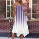 thumbnail image 3 of Ladies Summer Tops Impreso sin Mangas Cuello Redondo Vestido Casual para Uso Diario Y Casual, 3 of 7