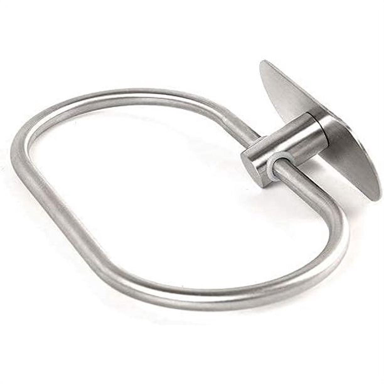 D-buy Self-Adhesive Towel Ring – SUS 304 Stainless Steel, No-Drill Installation, Silver Finish For Bathroom