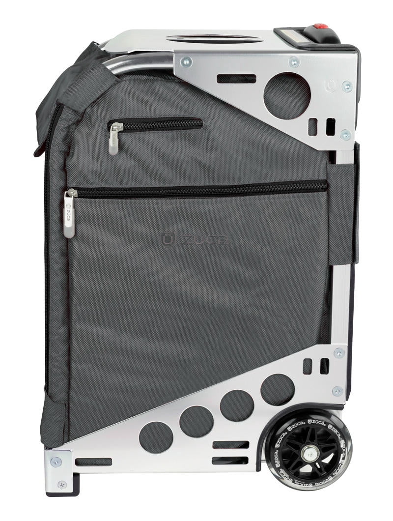 ZUCA Pro Travel Silver/Graphite キャリーバッグ Zuca Pro Travel Rolling Bag and Light Aluminum Alloy Frame Combo