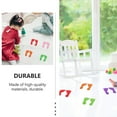 thumbnail image 2 of FUEENIRVA PVC Foot Print Stickers Assorted Color Non-Slip Waterproof for Smooth Surfaces 12Pairs, 2 of 8