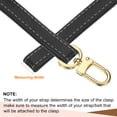 thumbnail image 5 of Uxcell 2pcs Detachable Snap Hook Swivel Clasp 3/8" Metal D-Rings Clasp, Light Gold, 5 of 7