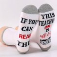 thumbnail image 5 of Cat Lovers Novelty Socks,Feet letter jacquard casual sports socks， Cool Cat Gifts for International Cat Day, Birthday, Christmas, Easter, Valentine’s Day, etc., 5 of 10