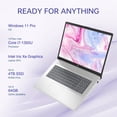 thumbnail image 5 of HP 17.3" HD+ Touchscreen Business Laptop, Intel i7-1355U, 64GB RAM, 4TB SSD, Wi-Fi ,Bluetooth,Backlit Keyboard, Windows 11 Pro, 5 of 5