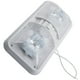 thumbnail image 2 of 12V RV LED Light Square Luz de techo doble para remolque yeacher Luz de doble cúpula, 2 of 7