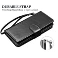 thumbnail image 3 of Tekcoo For Samsung Galaxy S26+ Plus 6.7" Case Wallet with Credit Card Holder for Women Men, Flip PU Leather Wallet Phone Case for Galaxy S26 Plus, Detachable Magnetic Kickstand Cover, Black, 3 of 7