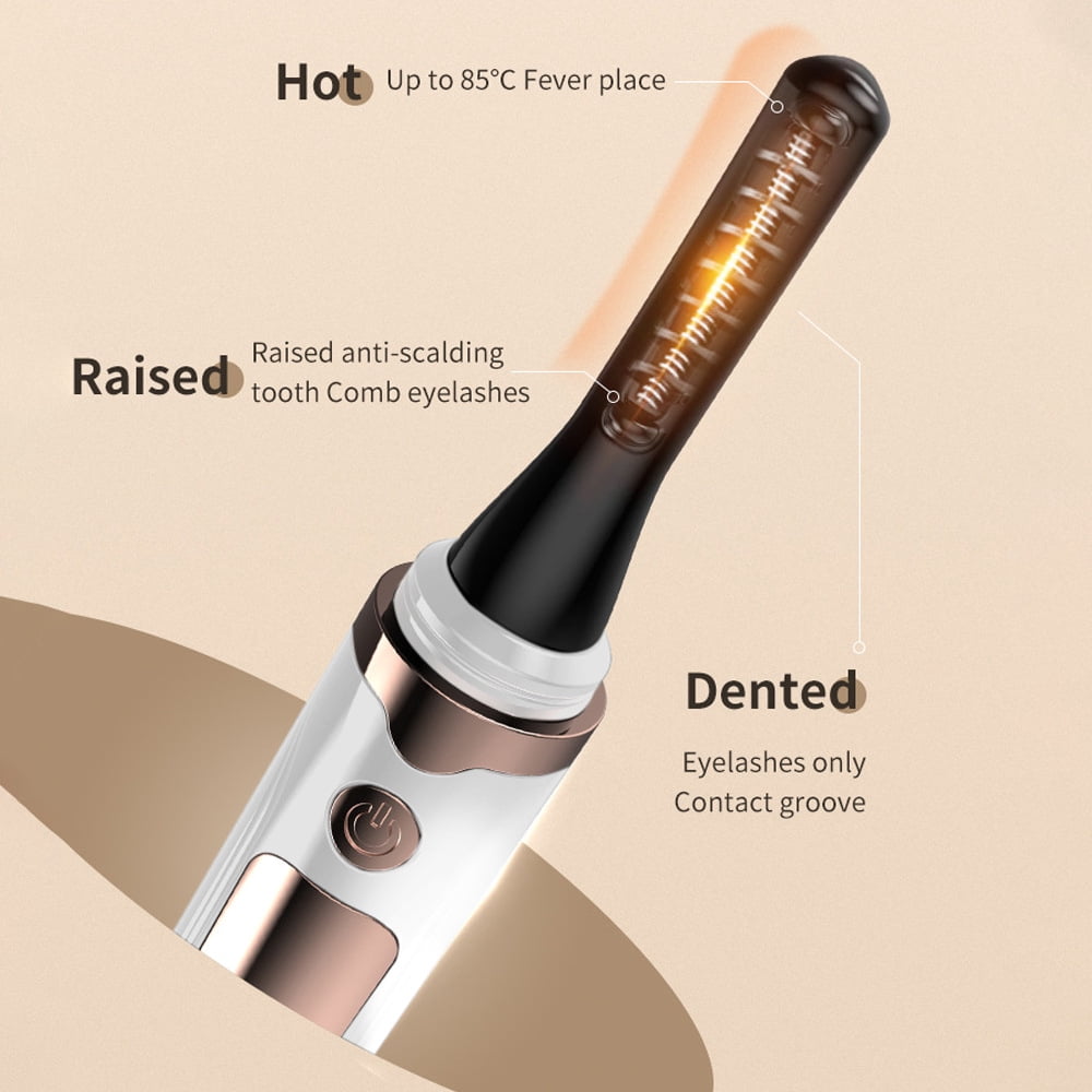 New electric eyelash curler, eyelash curler, electric eyelash curler, rechargeable digital display, electric perm beauty tool