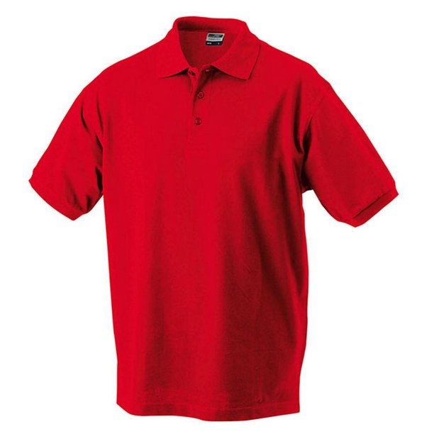 James and Nicholson - Polo clásico infantil para niños niñas (Rojo)
