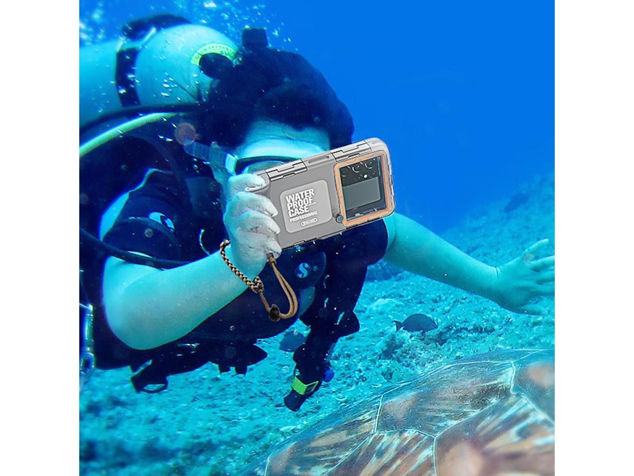 Universal Waterproof Phone Case for Snorkeling & Diving [50ft/15m] Underwater Photography Video Protection Case with Lanyard for iPhone 15/14/ 13/12/ 11/ Pro Max Samsung Galaxy LG Google