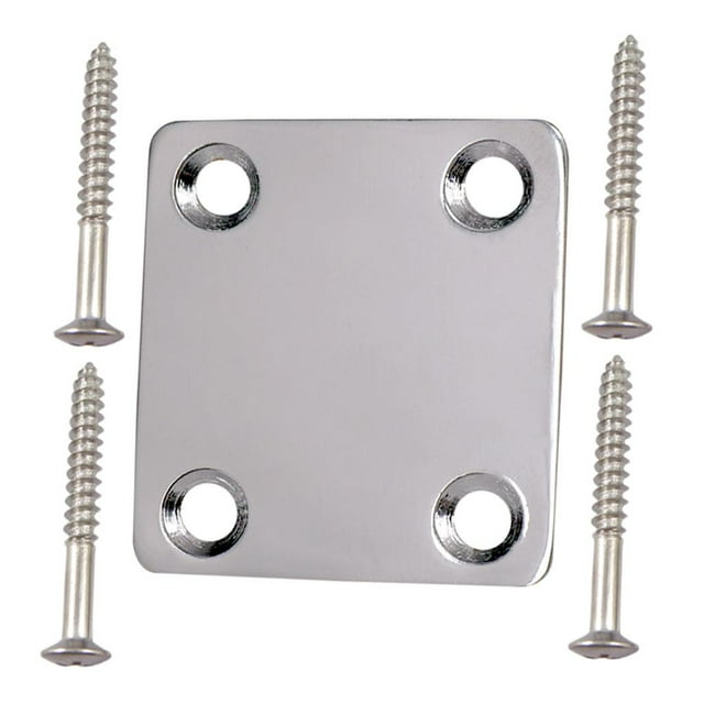 MERIGLARE Pièce de Rechange Plaque de Joint de Cou Vis pour Guitare Électrique Basse Accs