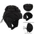 thumbnail image 3 of Casque de Rugby, Casque Rembourré Doux en Éponge EVA Respirant Casque de Soccer Multifonctionnel Protège-Tête de Rugby Réglable Casque de Soccer Confortable pour Jeunes Enfants Adultes, 3 of 7