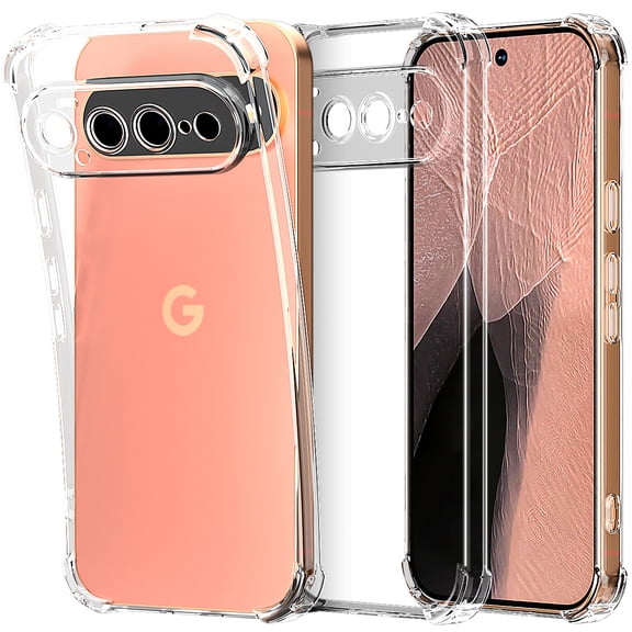AICase For Google Pixel 11 Pro XL 6.8 inch 2026 Clear TPU Case Shockproof Bumper Transparent Back Cover