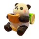 thumbnail image 1 of Figura de panda para decoración del salpicadero del coche, artesanías coleccionables para el coche. Estilo B, 1 of 9