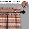 thumbnail image 2 of Floral Aesthetic Kitchen Curtains Set - Earthy Bohemian Tier & Valance with Rod Pocket Design, 2 of 5