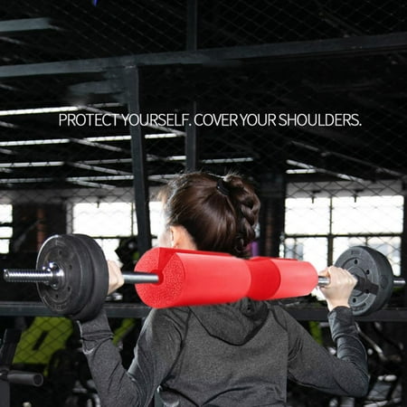 Soft Barbell Pad Cover for Squats Portable Bar Neck & Shoulder Neck