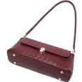 thumbnail image 4 of Bolso de hombro WSRYDJDL Bolso vintage retro clásico rojo vino, 4 of 7