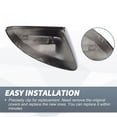 thumbnail image 4 of Cubierta de espejo retrovisor lateral del conductor y pasajero para Audi A1, par de fibra de carbono negra, 4 of 5