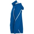 thumbnail image 3 of Holloway Men's Polyester Full Zip Hooded Circulate Jacket - 229159, 3 of 4