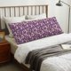 thumbnail image 4 of Balery Butterflies And Floral Funda Protectora para Almohada Corporal de Algodón Hipoalergénico con Cierre(55 x 21 pulgadas), Almohadas No Incluidas, 4 of 7