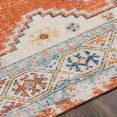thumbnail image 7 of Hauteloom Canora Living Room, Bedroom Patio Outdoor Area Rug - Bohemian, Transitional - Rust, Navy, Denim - 5'3" x 7', 7 of 7