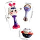 thumbnail image 3 of Juguetes para bebés recién nacidos de 0 a 6 meses | Juguetes de goma suave con agarre de sonajero | Juguetes de desarrollo para la primera infancia | Sonajeros coloridos para bebés para el juego, 3 of 5