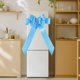 thumbnail image 4 of Big Car Bow WWTIANFC Lazo gigante azul para envolver regalos, 76 cm, 4 of 5