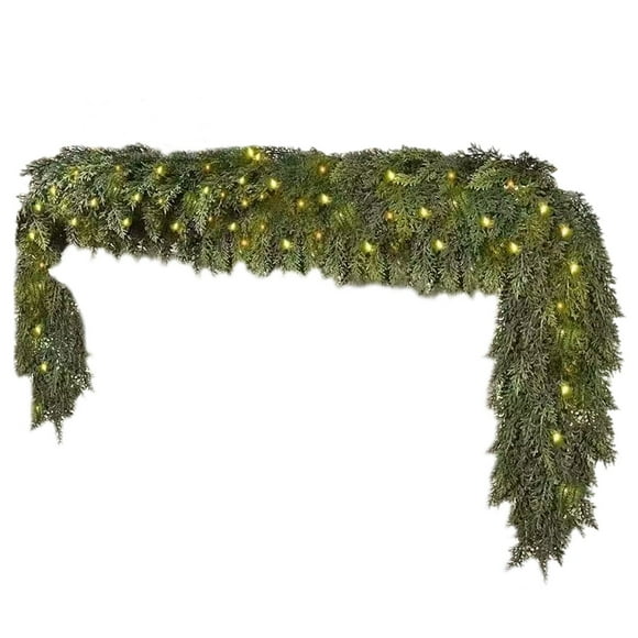Artificial Simulation Rattan Christmas Fireplace Home Decoration